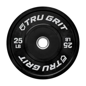 tru grit 25lb bumper plate pair