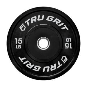 tru grit 15lb bumper plate pair