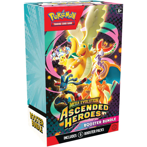 Pokémon TCG: Scarlet & Violet – Ascended Heroes Booster Bundle
