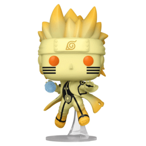 Funko Pop! Animation: Naruto Shippuden – Naruto Uzumaki in Kurama Link Mode with Rasengan Glow Chase Special Edition