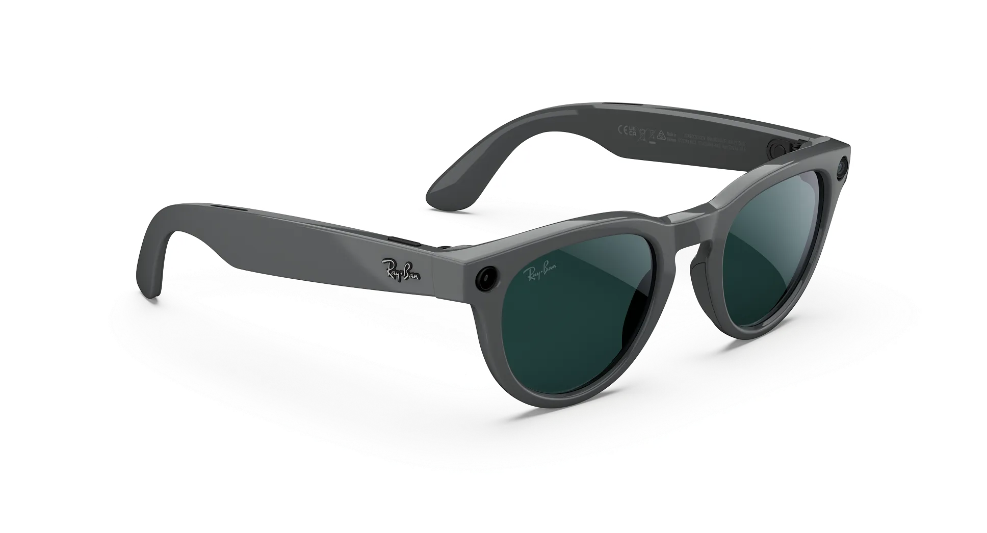 ray ban meta wayfarer matte black