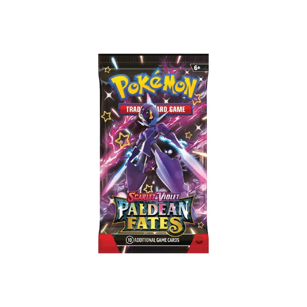 Pokémon Paldean Fates Booster Bundle – 6 Booster Packs