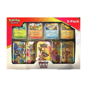Pokemon Scarlet and Violet 151 Mini Tins (5-pack)