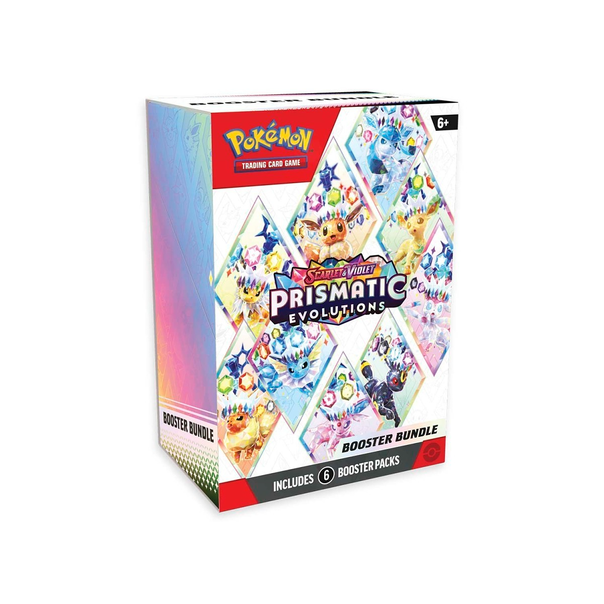 Pokémon Prismatic Evolutions Booster Bundle – 6 Booster Packs